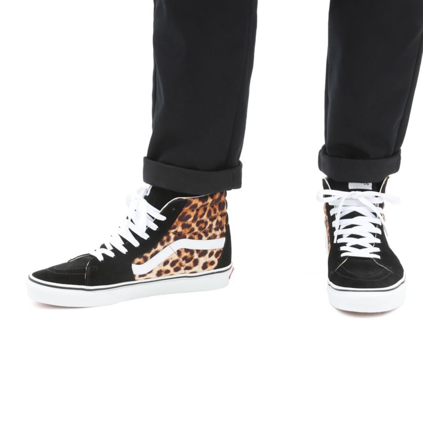 Vans Leopard SK8-Hi Topanky Čierne | VN520N7NM86