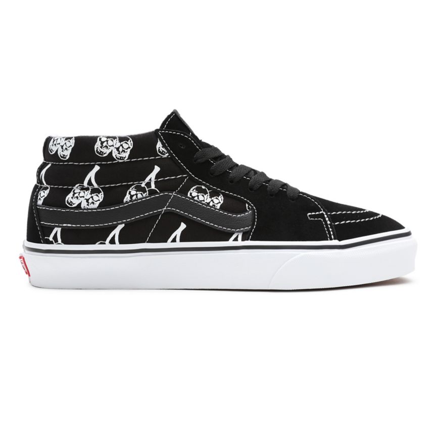 Vans New Varsity Sk8-Stredne Topanky Čierne | VN526B9WH41