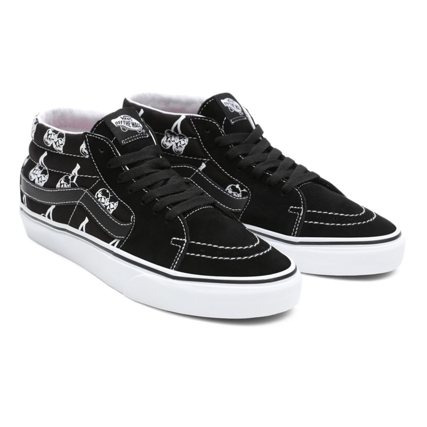 Vans New Varsity Sk8-Stredne Topanky Čierne | VN526B9WH41