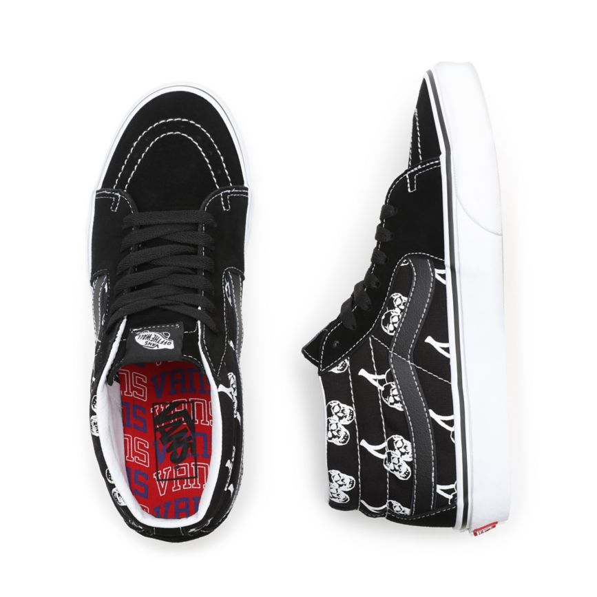 Vans New Varsity Sk8-Stredne Topanky Čierne | VN980U8OD61