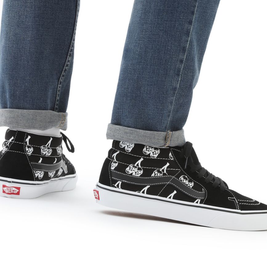 Vans New Varsity Sk8-Stredne Topanky Čierne | VN980U8OD61
