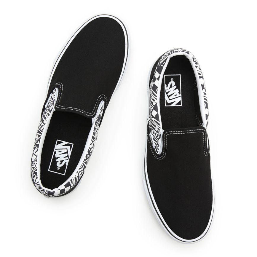 Vans Off The Wall Klasické Slip-On Topanky Čierne | VN143U9JJ40