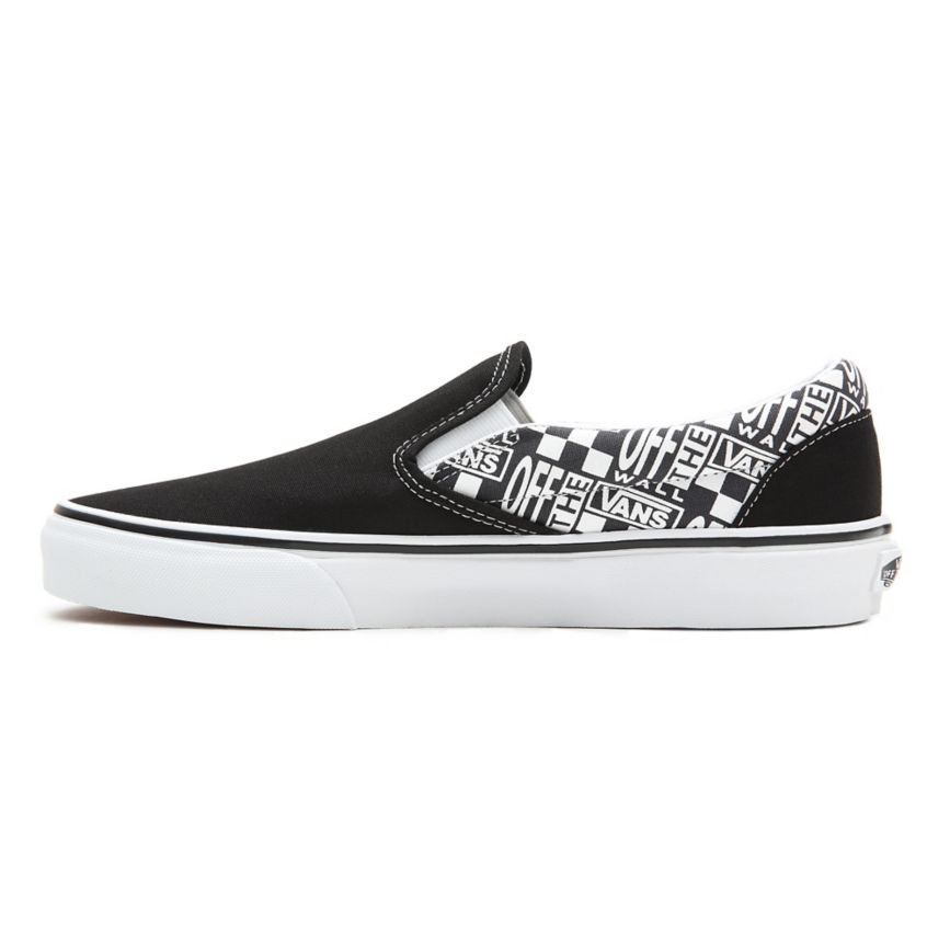 Vans Off The Wall Klasické Slip-On Topanky Čierne | VN143U9JJ40