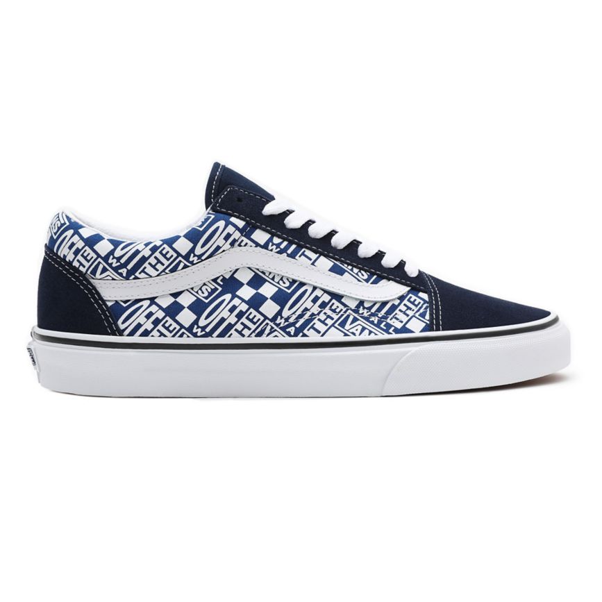 Vans Off The Wall Old Skool Topanky Modre | VN011Y3PP69