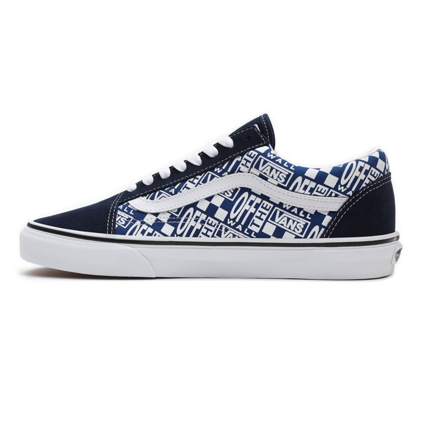 Vans Off The Wall Old Skool Topanky Modre | VN011Y3PP69