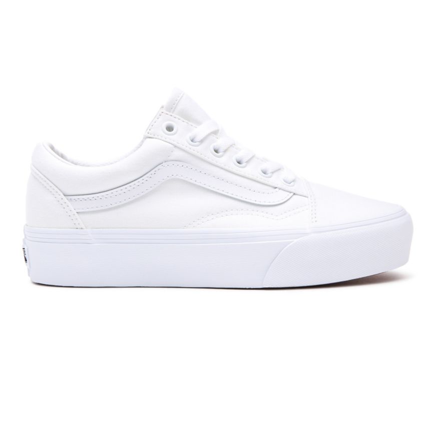 Vans Old Skool Platforme Topanky Biele | VN175M5UX57