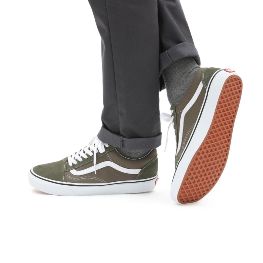 Vans Old Skool Topanky Olivovo Zelená | VN225K1WO32