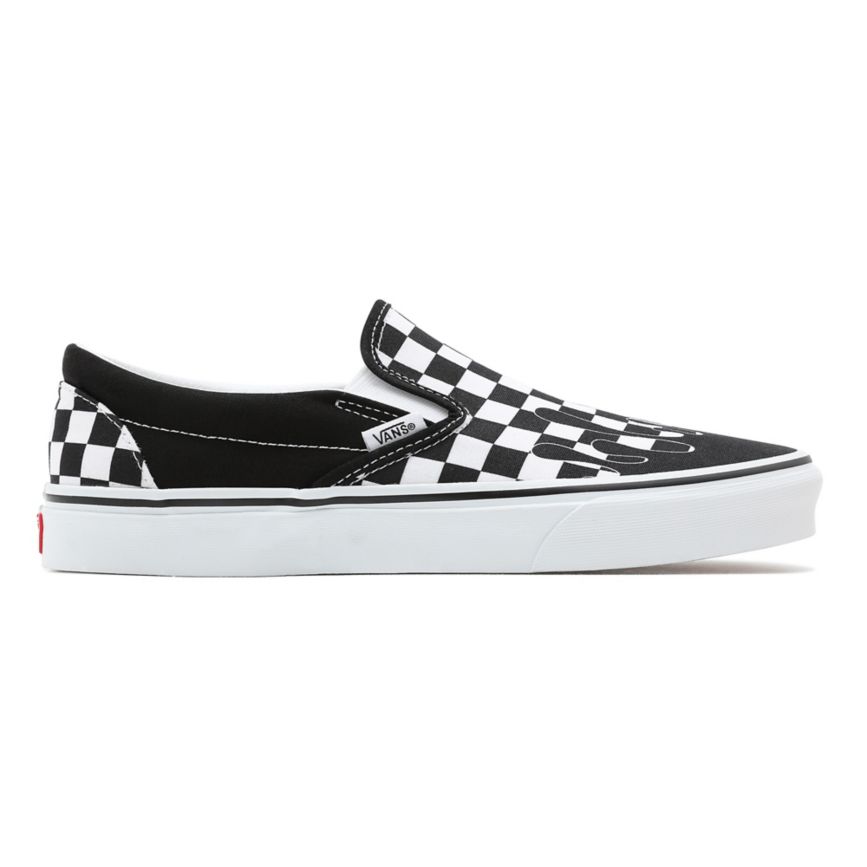 Vans Paint Drip Checkerboard Klasické Slip-On Topanky Čierne | VN321Z5YL92