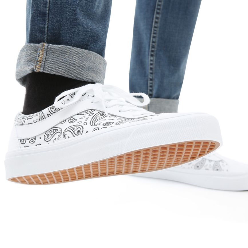 Vans Paisley Bold NI Topanky Biele | VN058I1EP70