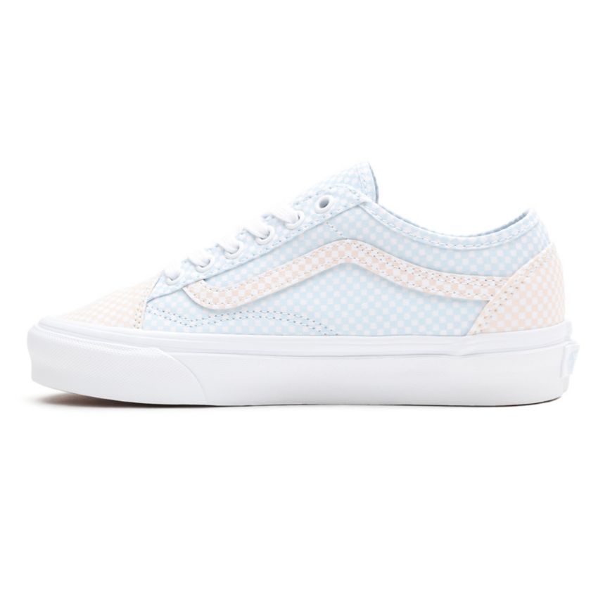 Vans Pastel Checkerboard Old Skool Tapered Topanky Biele | VN333T7DX74