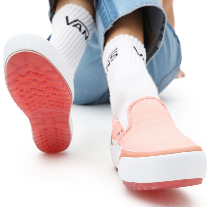 Vans Pastel Klasické Slip-On Stacked Topanky Ruzove | VN695D4CI22
