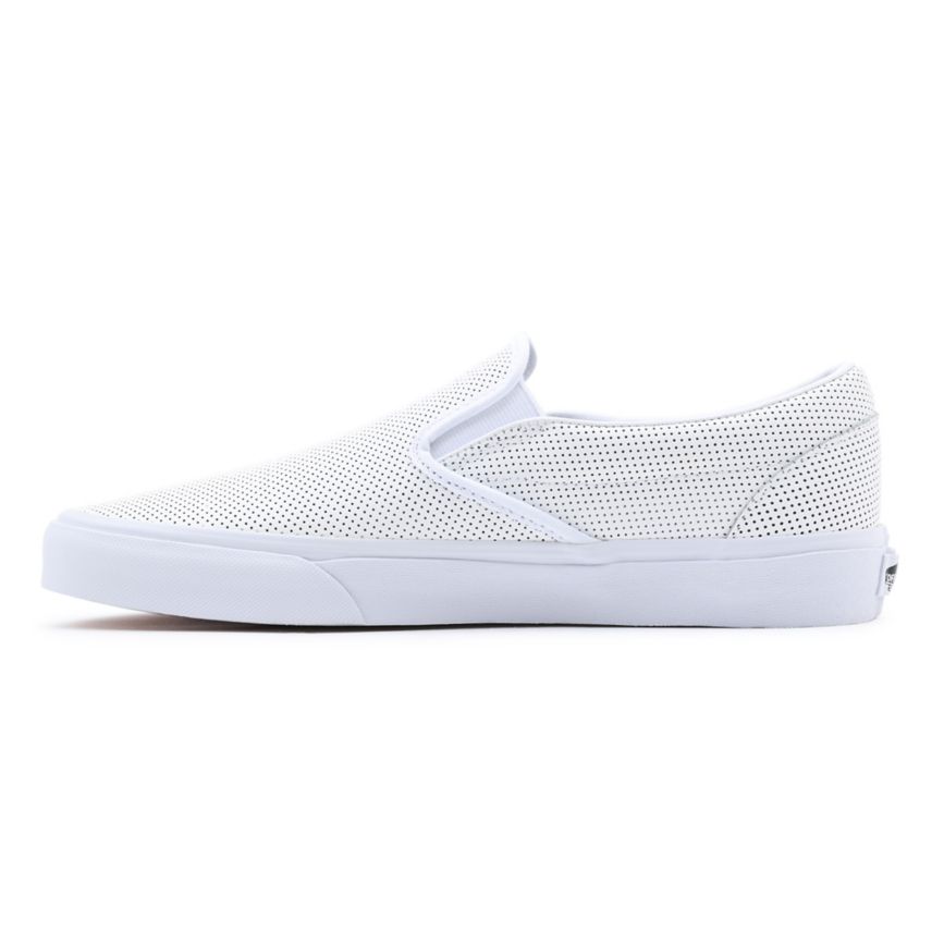 Vans Perf Kozene Klasické Slip-On Topanky Biele | VN953H9CS24