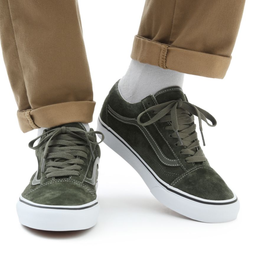 Vans Pig Semisove Old Skool Topanky Olivovo Zelená | VN332B7HJ28