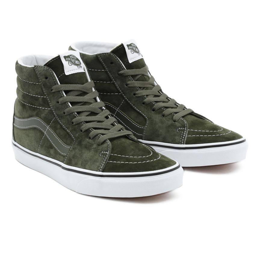 Vans Pig Semisove SK8-Hi Topanky Olivovo Zelená | VN715T4ZA92