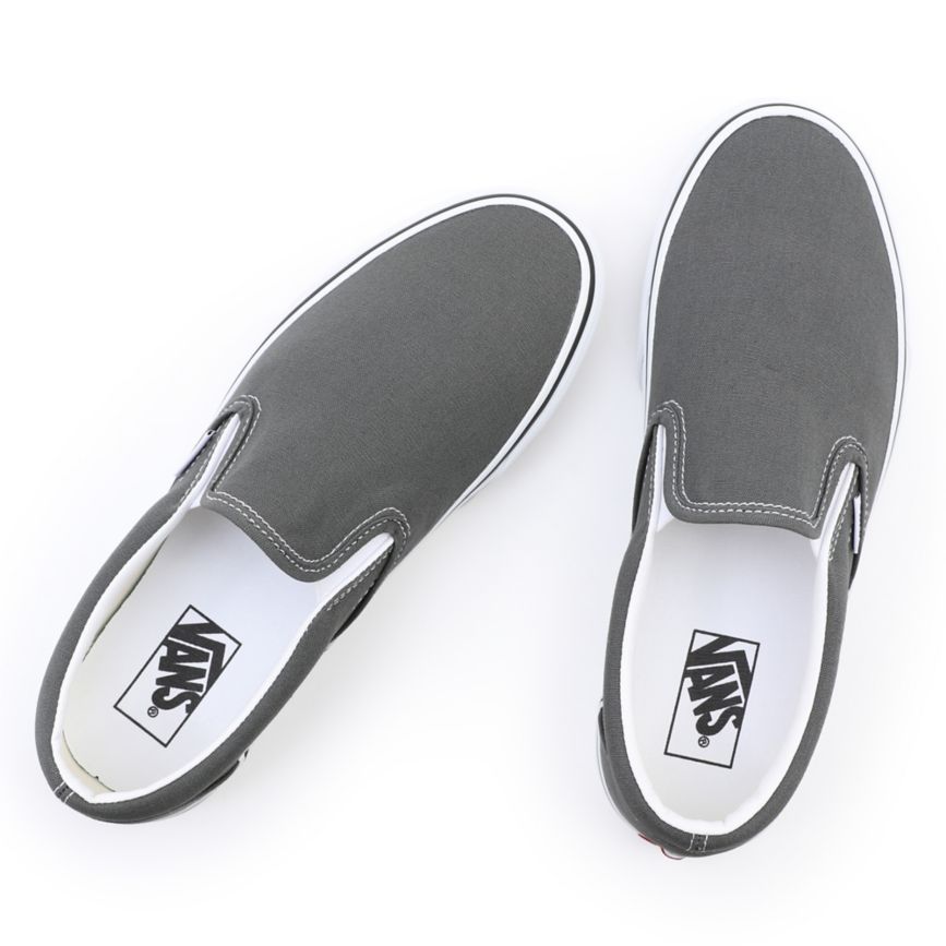 Vans Platene Klasické Slip-On Topanky Tmavo Siva | VN096Q9XW24