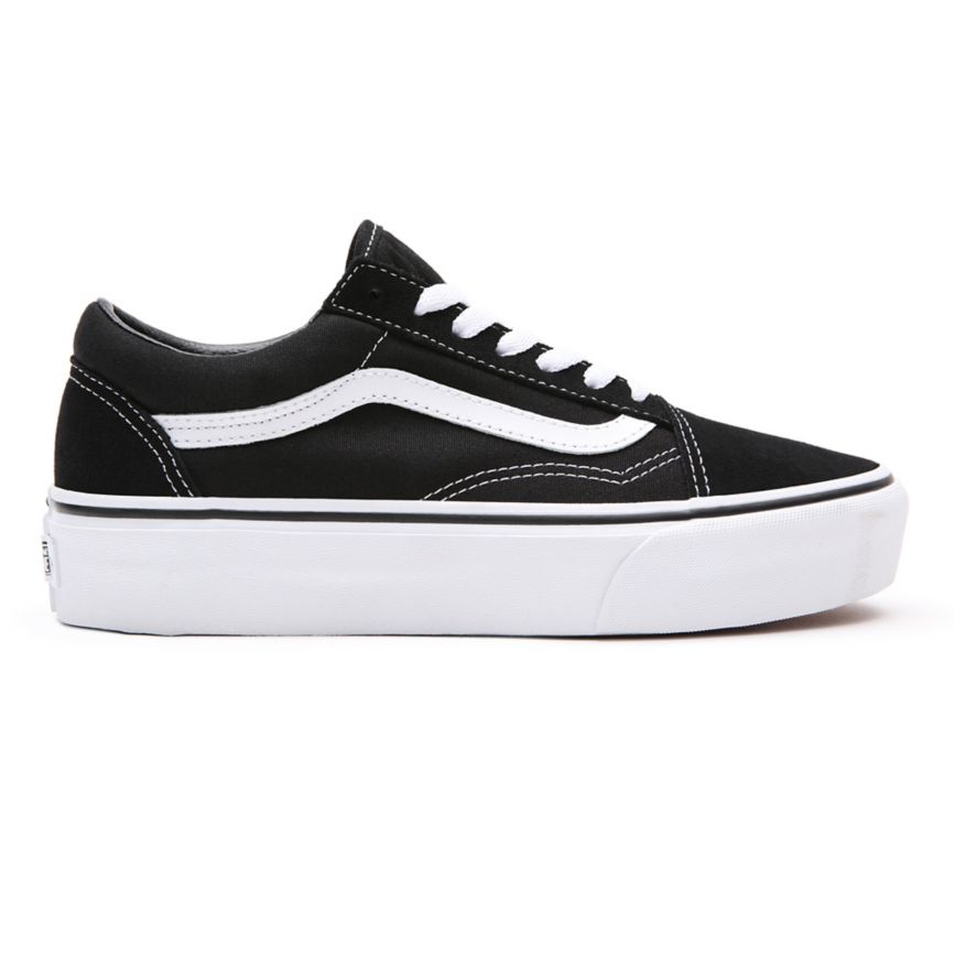 Vans Platforme Old Skool Topanky Čierne | VN318T9UN85