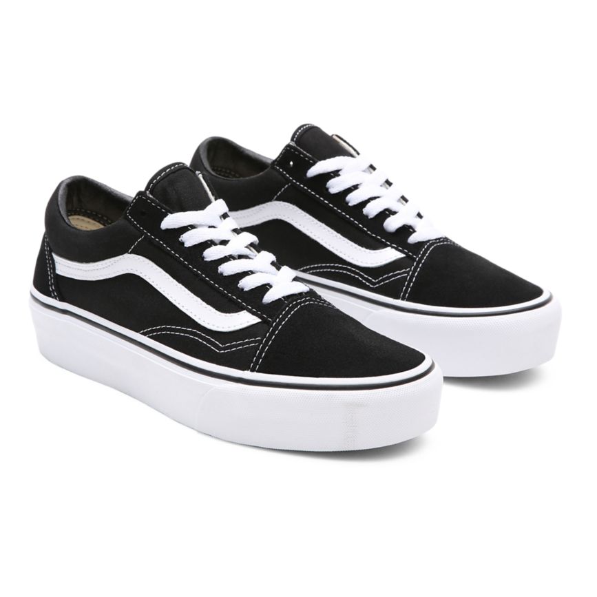 Vans Platforme Old Skool Topanky Čierne | VN318T9UN85