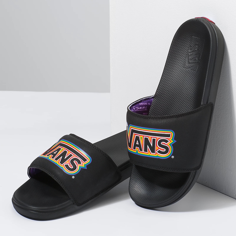 Vans Pride La Costa Slapky-On Čierne | VN152X1LL02