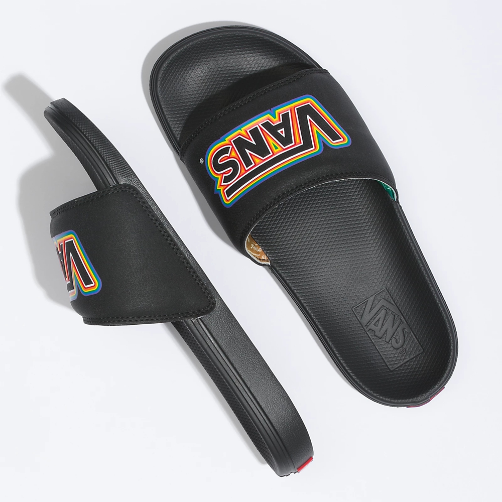 Vans Pride La Costa Slapky-On Čierne | VN197C5YW12