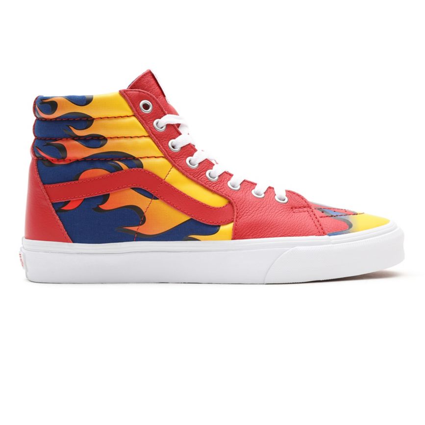Vans Racer Sk8-Hi Topanky Červené | VN715A8TC26
