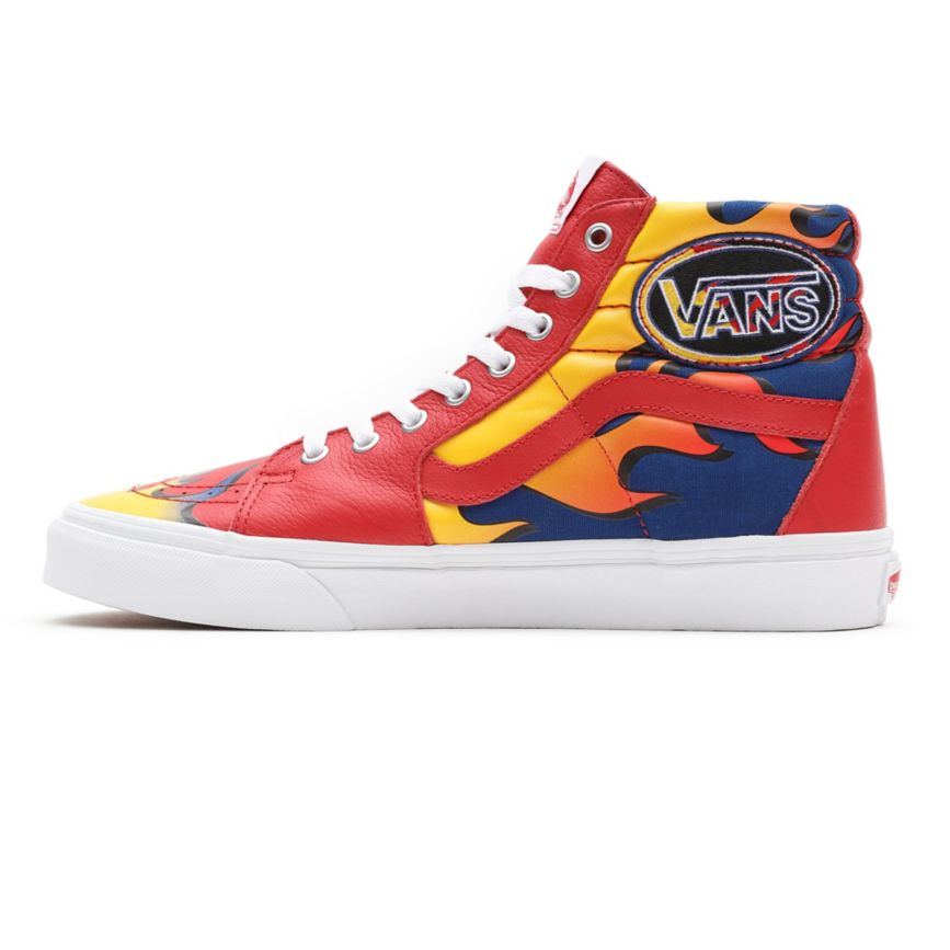 Vans Racer Sk8-Hi Topanky Červené | VN715A8TC26