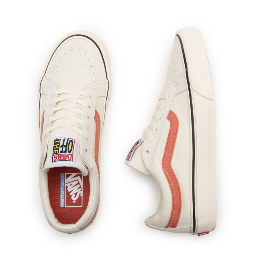 Vans SK8-Low Reissue SF Topanky Biele | VN074T7RW46