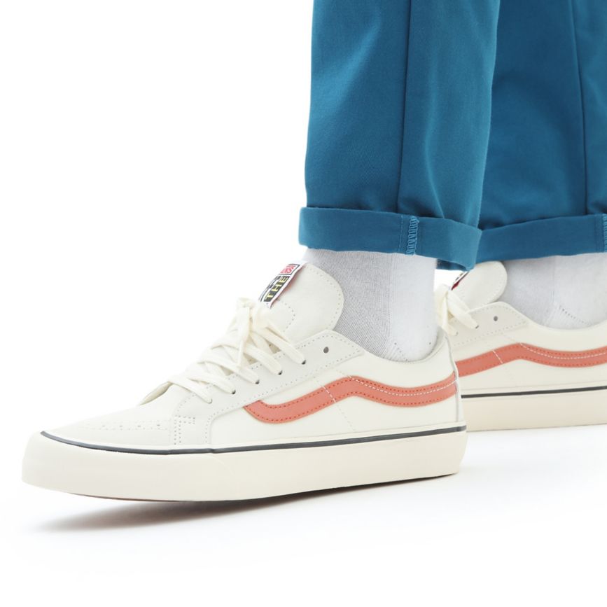 Vans SK8-Low Reissue SF Topanky Biele | VN074T7RW46