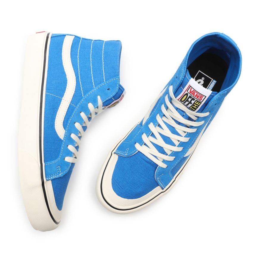 Vans Salt Wash SK8-Hi 138 Decon SF Topanky Modre | VN413V2EQ55