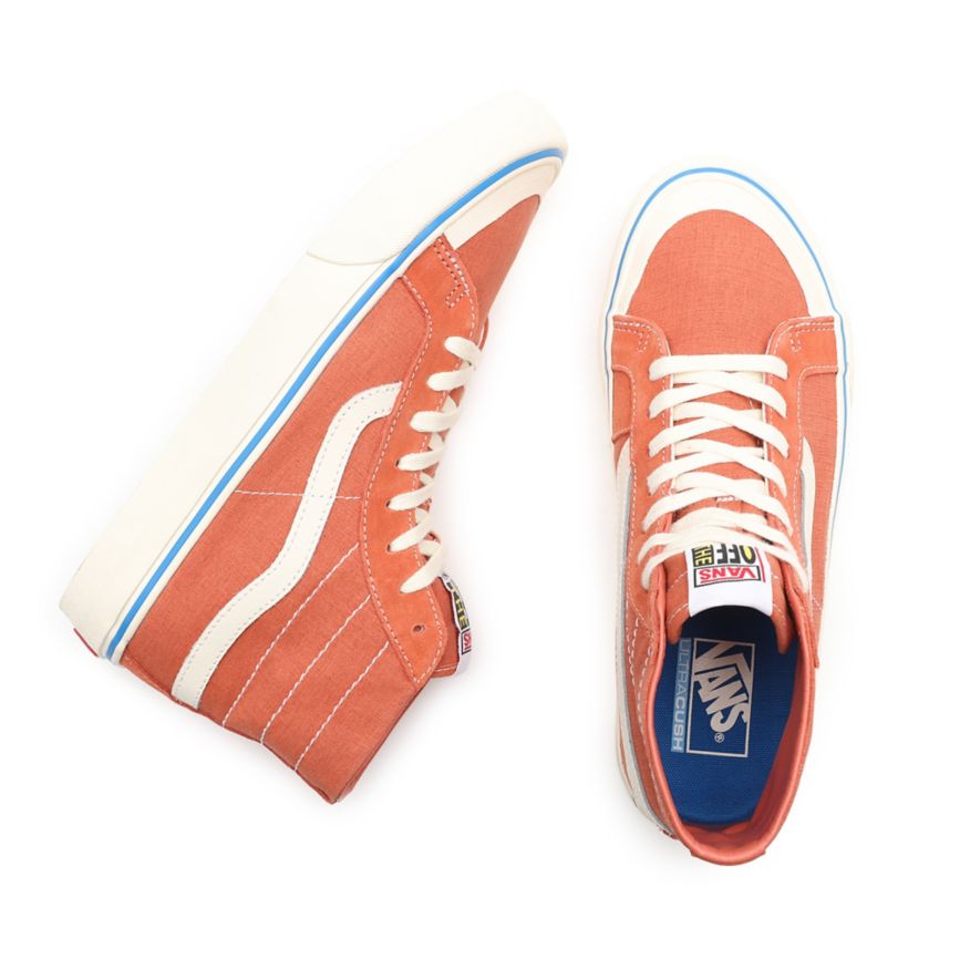 Vans Salt Wash SK8-Hi 138 Decon SF Topanky Oranžové | VN571F2HC92