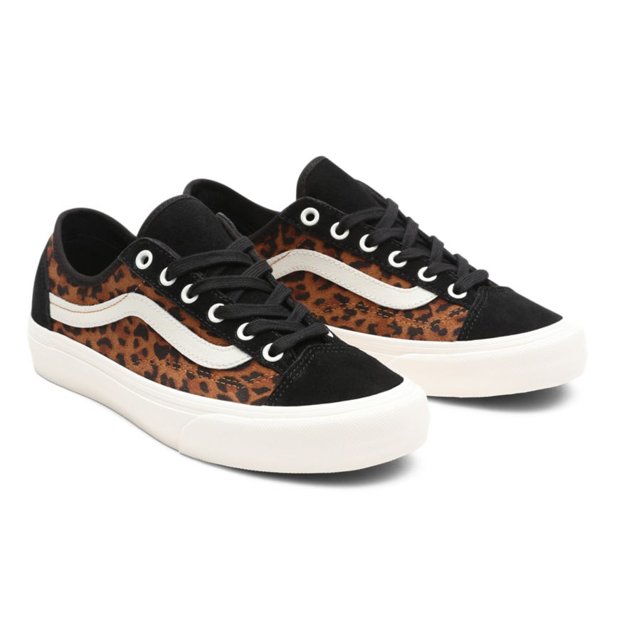 Vans Semisove Leopard Štýl 36 Decon SF Topanky Čierne | VN838L9BZ82
