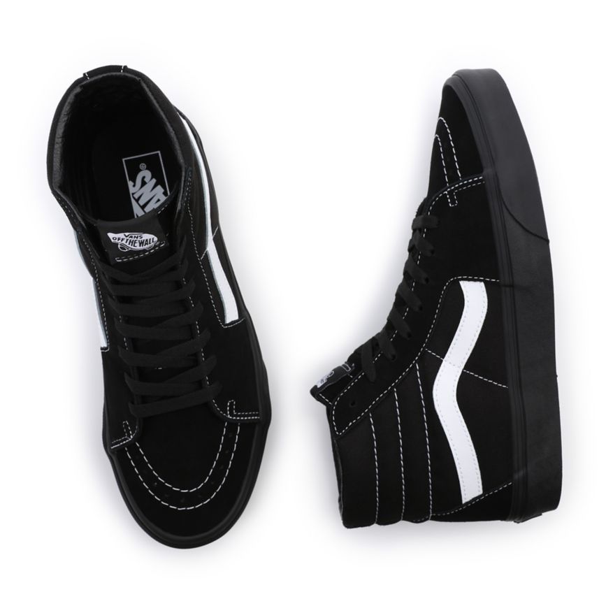 Vans Semisove Platene Sk8-Hi Topanky Čierne | VN710G7WB05