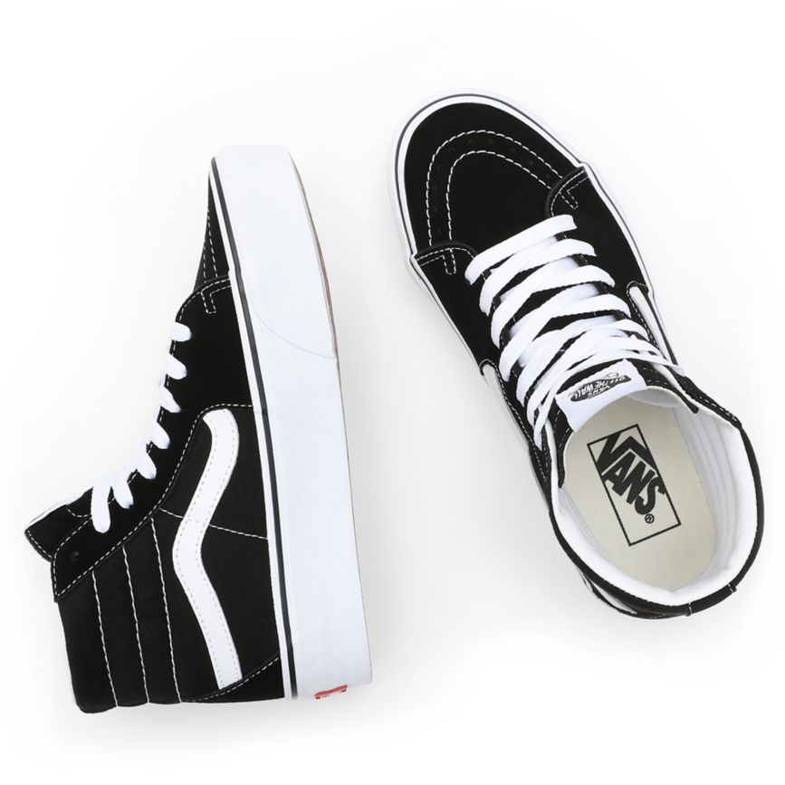 Vans Semisove Sk8-Hi Platforme 2.0 Topanky Čierne | VN454D0WW33