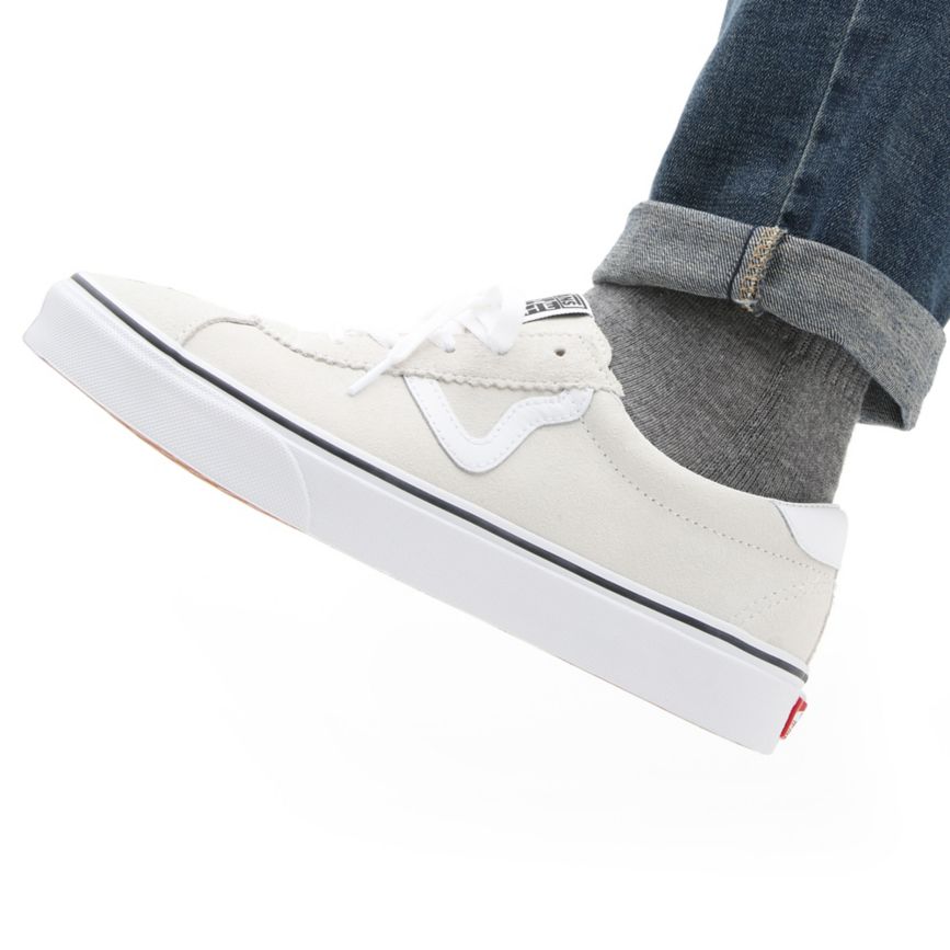 Vans Semisove Športové Topanky Biele | VN035E8AW14