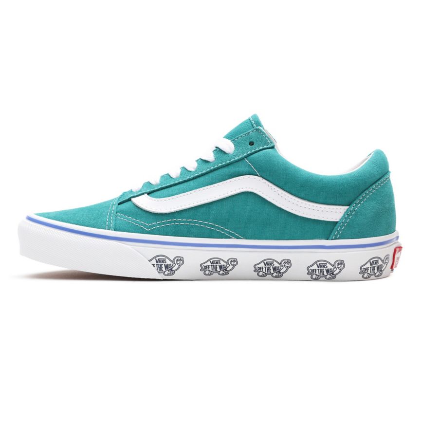 Vans Sidewall Print Old Skool Topanky Tyrkysové | VN385F6CX08