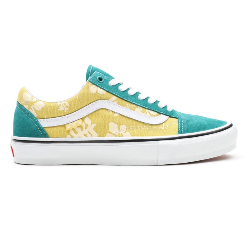 Vans Skate Aloha Old Skool Topanky Zlate | VN562H3ND09