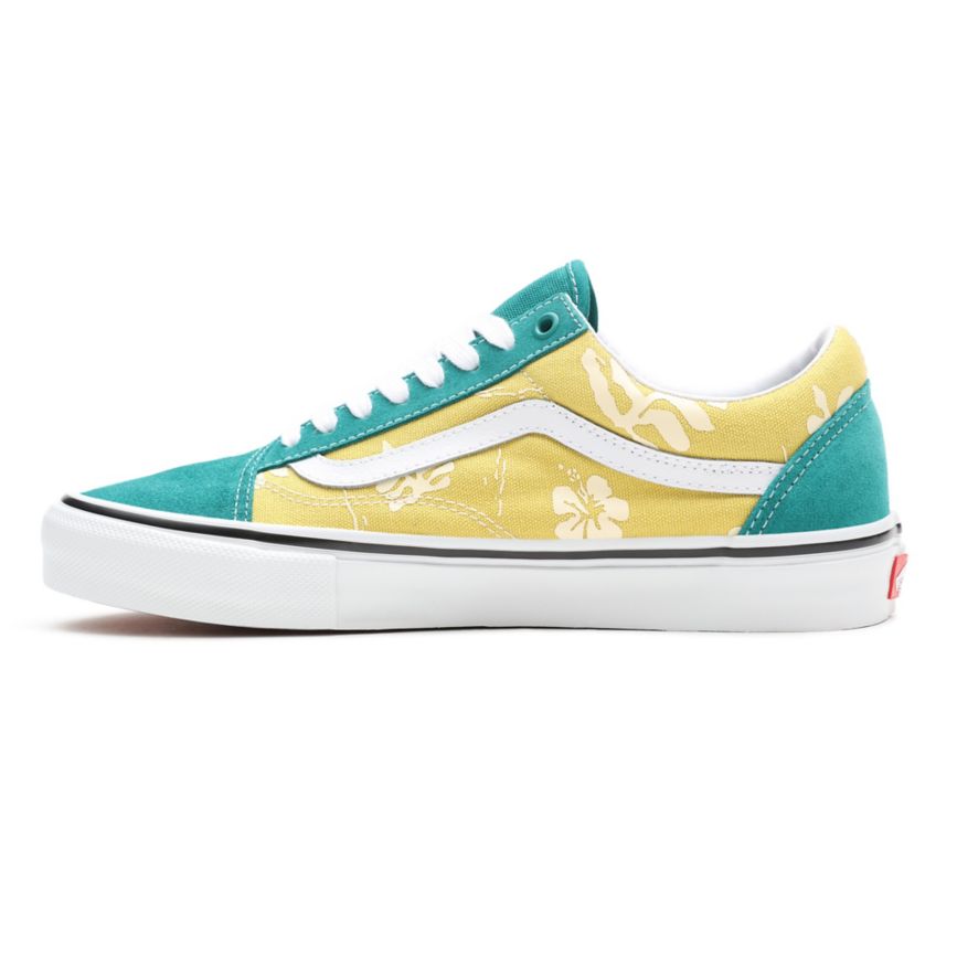 Vans Skate Aloha Old Skool Topanky Zlate | VN562H3ND09