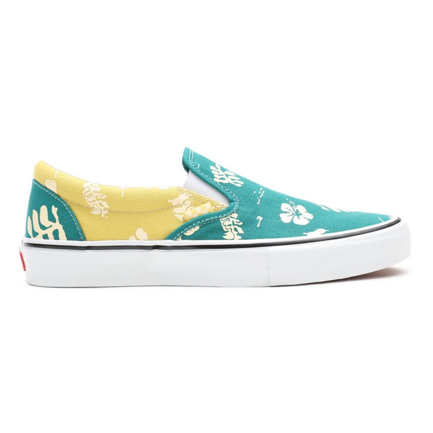 Vans Skate Aloha Slip-On Topanky Tyrkysové | VN630G4HY47