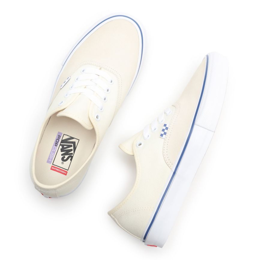 Vans Skate Authentic Topanky Biele | VN698W1PW69