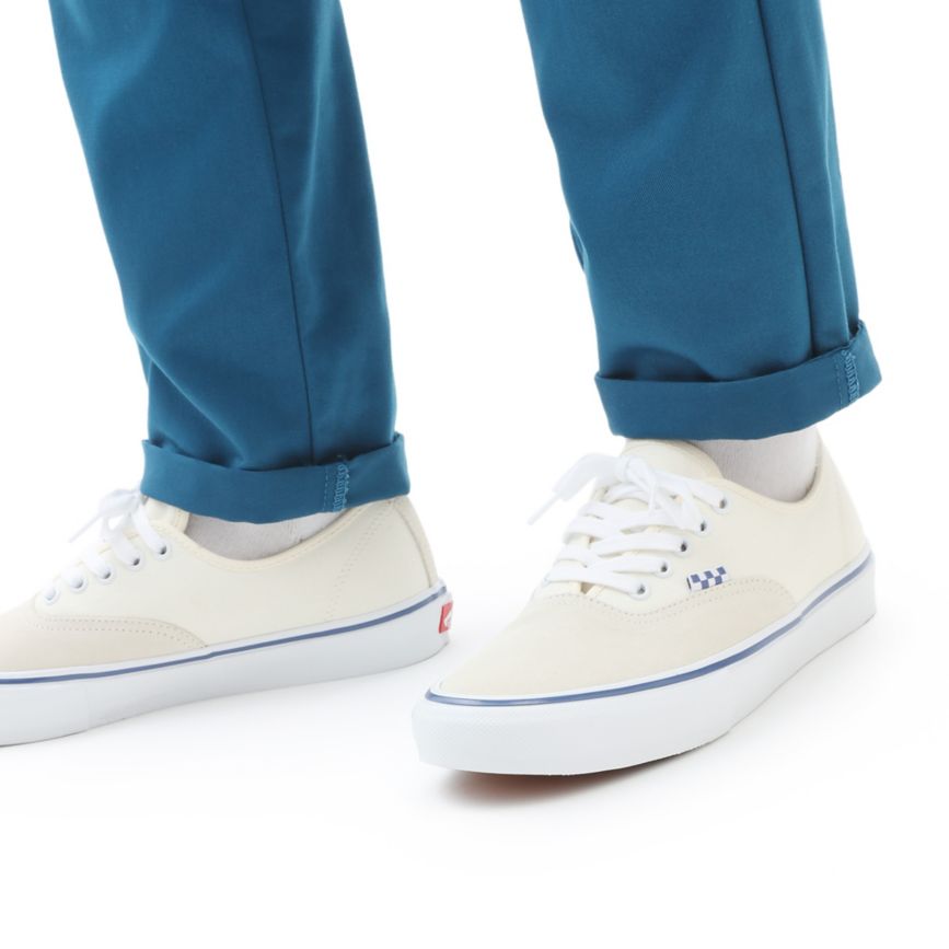 Vans Skate Authentic Topanky Biele | VN698W1PW69