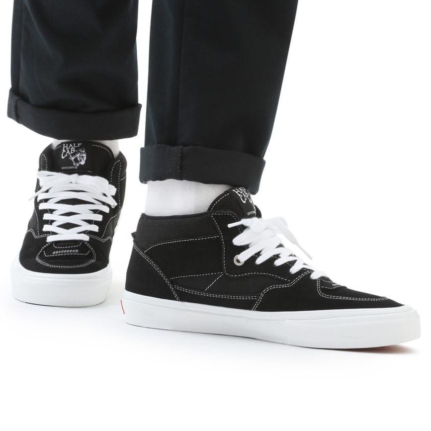 Vans Skate Half Cab Topanky Čierne | VN163O0YN65