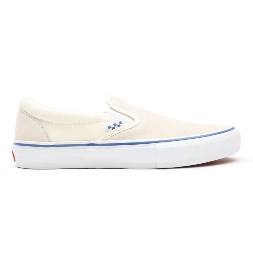 Vans Skate Slip-On Topanky Biele | VN524Y3LX59