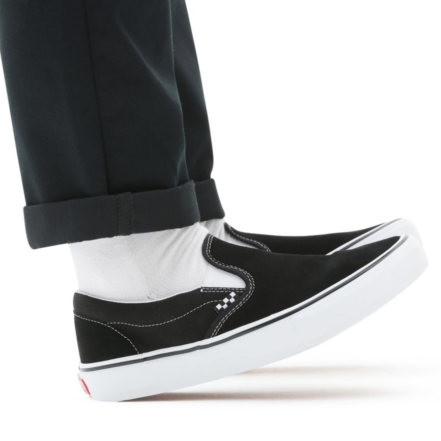 Vans Skate Slip-On Topanky Čierne | VN947X2XZ00