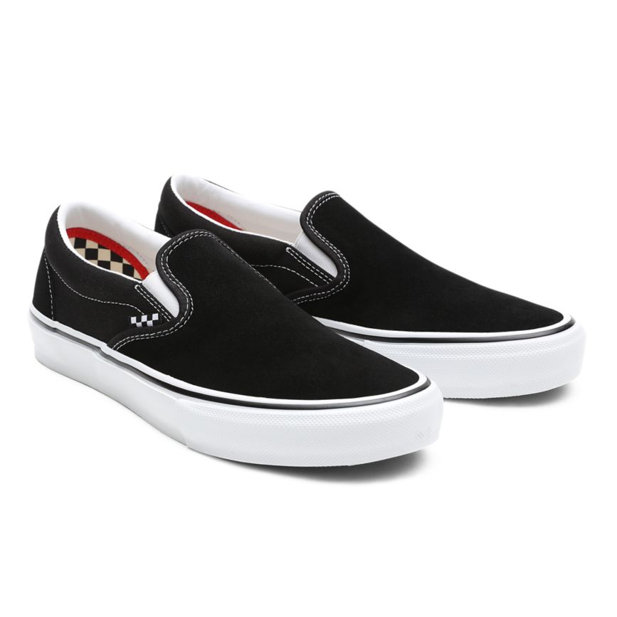 Vans Skate Slip-On Topanky Čierne | VN947X2XZ00