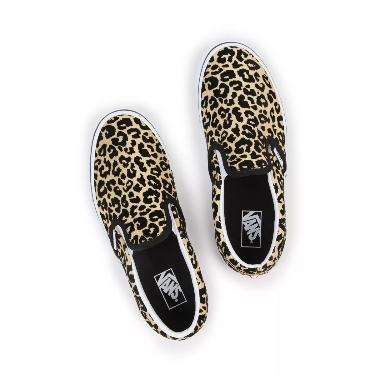 Vans Slip On Flocked Leopard Topanky Leopardie | VN930T9BV79