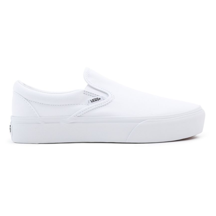 Vans Slip-On Platforme Topanky Biele | VN214J5PP25