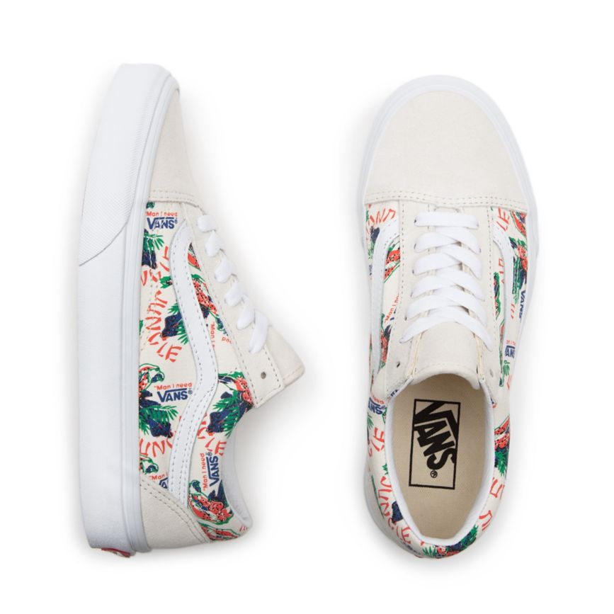 Vans Spring Daze Old Skool Topanky Biele | VN192X5QH15