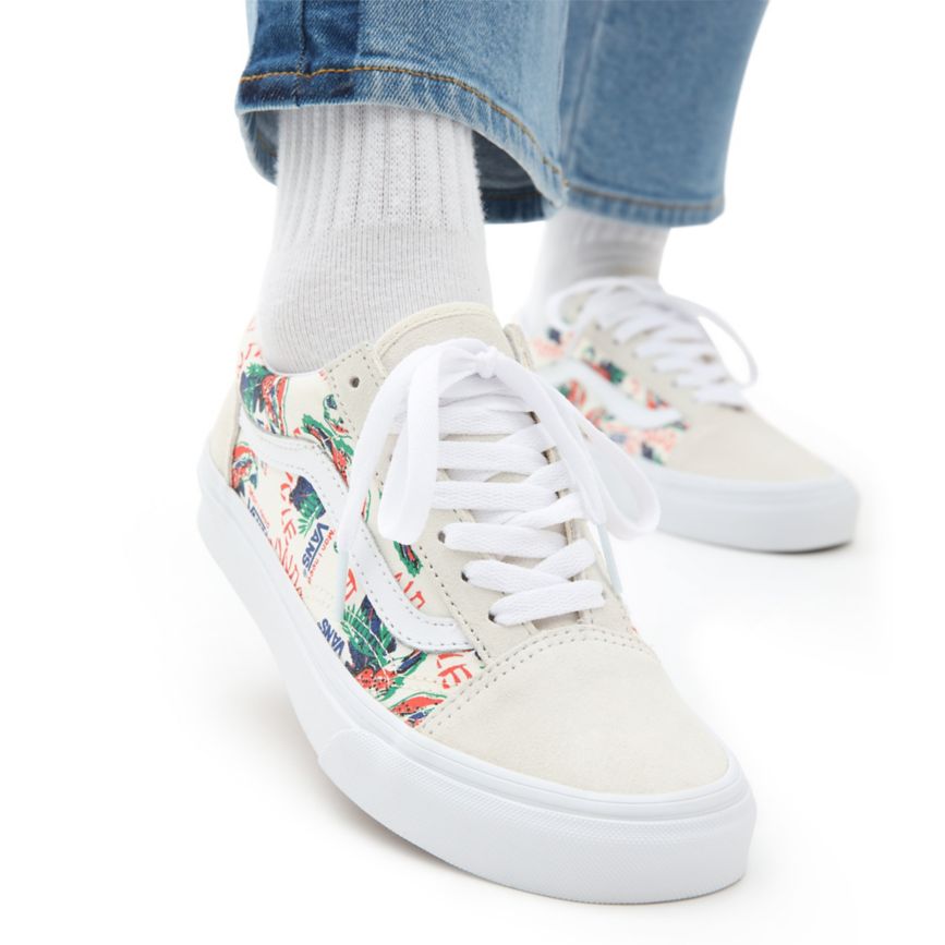 Vans Spring Daze Old Skool Topanky Biele | VN192X5QH15