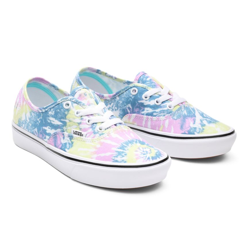Vans Tie Dye ComfyCush Authentic Topanky Viacfarebný | VN994D4BE69