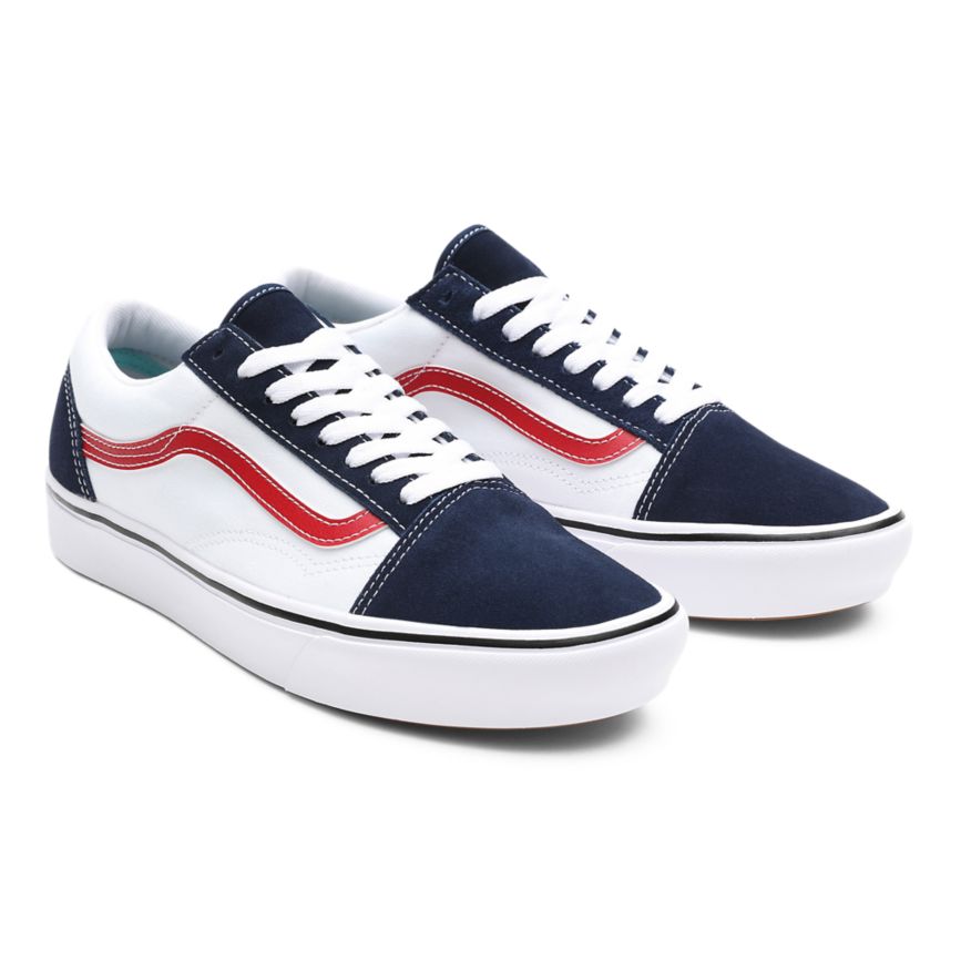 Vans Tri-Tone ComfyCush Old Skool Topanky Námornícka Modrá | VN273Q7ZV03