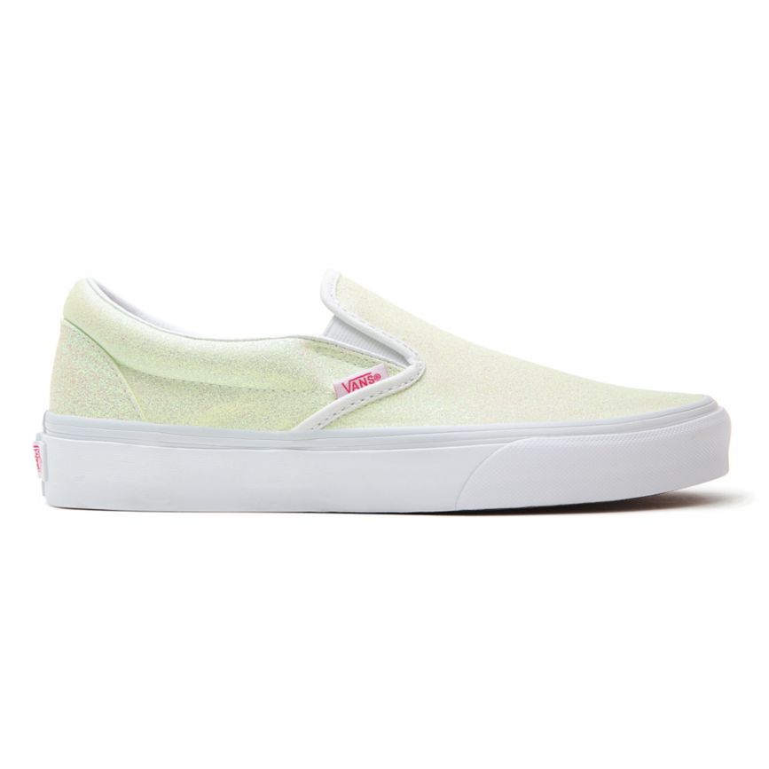 Vans UV Glitter Klasické Slip-On Topanky Biele | VN398F0PD08